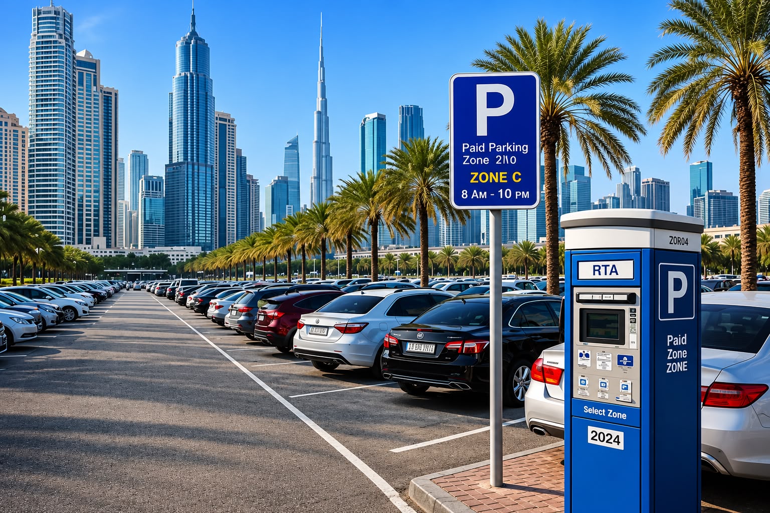 Al Ghurair Parking Lot Rolla Street UAE Dubai